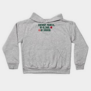 Birthday promise (BP) Kids Hoodie